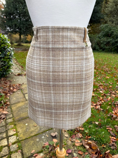 Tweed Mini Skirt - Whitewell