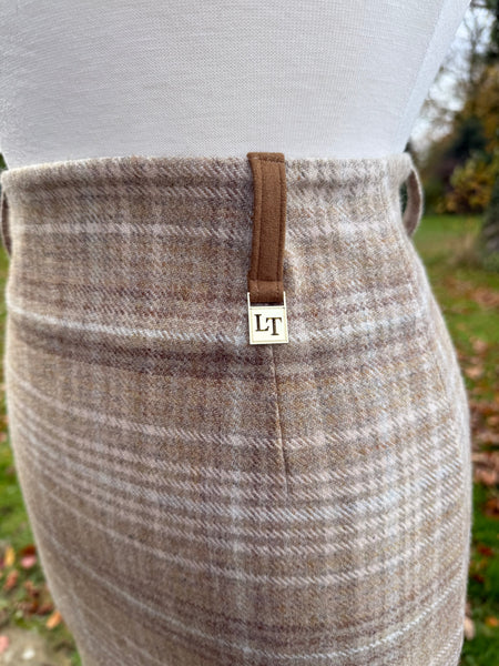 Tweed Mini Skirt - Whitewell