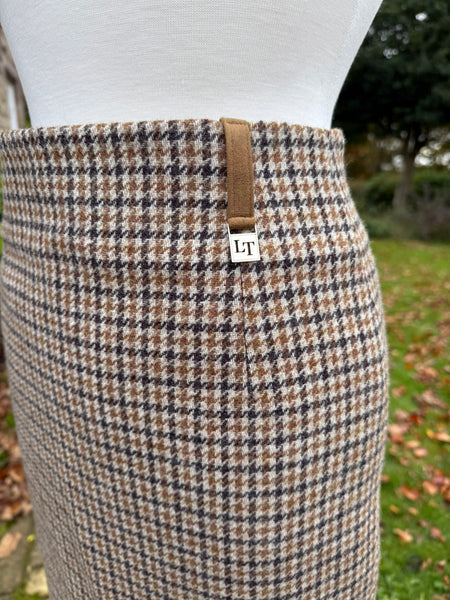 Classic Tweed Skirt - Sawley