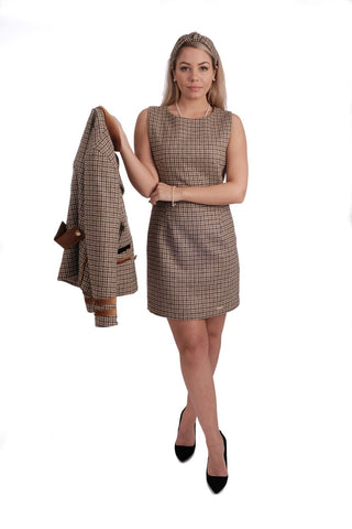 Tweed Mini Dress - Foxfields